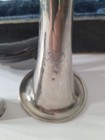 G Valette Paris Silver-plated Metal Clarinet  Paris  With Case  