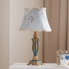 Classical Style Table Lamp Fabric Desk Lamps Bedside Night Light For Living Room