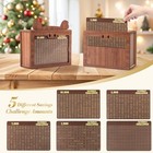 Money Saving Box  10000 Wooden Piggy Bank For Adults Kids  Coin Cash Box Gifts T
