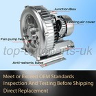 Regenerative Blower 2lg5107aa21 110-120v 150 Cfm Vacuum Pump 2 Hp 1 75 Kw 
