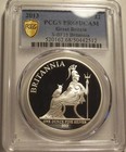 Great Britain  2013 Elizabeth Ii Silver Britannia  2 Pound  Pcgs Pr 69 Dcam 