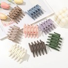 Double Sided Hair Clip Non Slip Toothed Comb Ponytail Hairpin For Women Girls