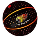  Firebomb    Led Glowing Realfeel    Leather Basketbomb    Light Up Basketball Size 7