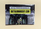 2025-26 North Bay Battalion Hockey Pocket Schedule Ohl        
