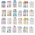 2024 Lenox Spice Village Holiday 24 Piece Porcelain Spice Jar Box Set   Rack New