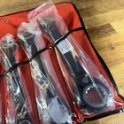 Proto Jsbv-8s 8 Piece Sae Reverse Box End  Ratcheting Spline Wrench Set Black