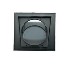 Mid America 6    Classic Hooded Dryer Vent With Aluminum Tube  Blue Color  913 Nob