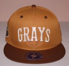 Homestead Grays Negro Leagues Fitted Cap Hat Ebbets Field Flannels 7  c7