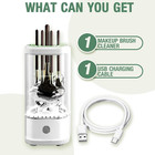 Electric Makeup Brush Cleaner Machine  Upgrade Cosmetic Brush Cleaner automatic