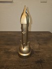 Vintage 1961 Duro Mold Satellite Rocket Mechanical Coin Bank Everett Wa Space