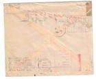 1940 Tel Aviv Palestine Cover To Haifa Return To Sender