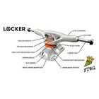 Grind King Locker Trucks Battleship Grey