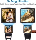 35mm Slide And Film Viewer  Negative Viewer  Desk Top Led Lighted Illuminated Vi