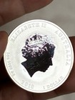 2018 Australian Lunar Series Fully Colorized Year Of The Dog   999 1 Oz Silver