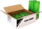 Reli  Biodegradable 40-45 Gallon Trash Bags 250 Count Bulk Astm D6954 Green
