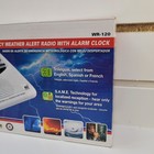 Midland Wr-120 Emergency Weather Alert Radio With Alarm Clock  - White