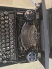 Antique Smith-corona Clipper Portable Typewriter With Case   Key 4c248103 