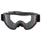 Motorcycle Goggles Fit Over Glasses Anti-fog Shatterproof Clear Lenses Uv400