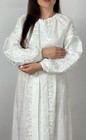 Dress Woman Vyshyvanka Ukrainian Embroidered Dress 100   Italian Linen