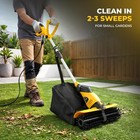 Electric Power Broom Artificial Turf Sweeper Outdoor Turf Cleaner Machine
