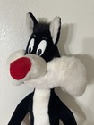 Vintage Warner Bros Slyvester Jumbo Life Size Plush 40  Wired 1991 Looney Tunes