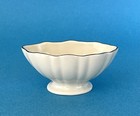       lenox Small Oval Footed Bowl 3-1 4    W  Preowned Silver Edge Trim Japan Petite