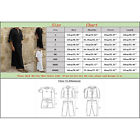 Men s Caftans V-neck Cotton Linen Home Robes Side Split Kaftan Muslim Long Gown