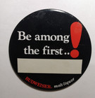 Vtg Budweiser Malt Liquor  be Among The First   Pin Pinback Button 4  Beer Bud