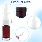 10pcs Nasal Spray Bottles  10ml Fine Mist Nasal Atomizer  Reusable Empty Spra   