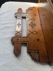 Reclaimed 1890   s Era Walnut Eastlake Victorian Clock Shelf  Free S h