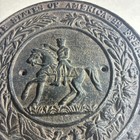 Vintage Cast Great Seal Of The Confederacy Confederate States America 7  Seal
