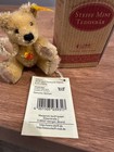 1998 Steiff  Mini Teddy Bear New In Box All Tags Gold Ear Tag German