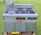 Frymaster Double Electric Fryer Model   Fmre217csc 208v 3   Filtration Xtra Clean