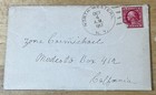 Vtg Hand-written Letters Son To Father Early 1900   s The Economy Store Modesto Ca