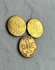 3 Ryko 1 Free Car Wash Coins Tokens Blank Backs