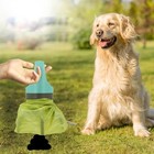 Portable Dog Pooper Scooper With Waste Bag Outdoor Pet Poop Picker Tool