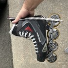 Bauer Vapor X40r Inline Hockey Skates Size 9 Hi-lo Abec 7 82a Black gray