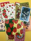 Sticker Kit Strawberries Scrapbooking Junk Journal Kit Planner Collage