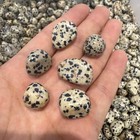 500g Natural Spotted Stone Tumbled Stones Healing Reiki Protection Decoration