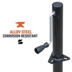 Trailer Jack Pro Series Manual Sidewind 5000 Lb Capacity