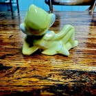 Rare 1950s Vintage Small Ceramic Yellow Japanese Pixie  2 25x2 