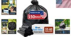 Industrial Strength 55 Gallon Trash Bags   150 Pack