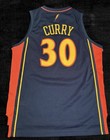 Stephen Curry Nba 09-10 Rookie Adidas Official Mvp Authentic Jersey Warriors Sm