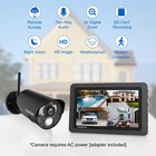 Wireless System   7  Touchscreen Monitor And 2 720p Cameras   Ac Powered  No    