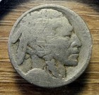 1913-p Type 1 Raised Mound Buffalo Nickel - No Date - Actual Coin Shown - Inv 54