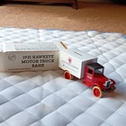 Ertl 1931 Hawkeye Motor Truck Bank Diecast 1 34 Scale Locking Coin Bank With Key