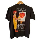 Vintage 1978 Ronald Mcdonald    pre-happy Meal Toys    Mcdonalds Tshirt Size Large