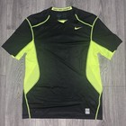 Nike Pro Combat Shirt Mens Med Activewear Dri-fit Fitted Lightweight Compression