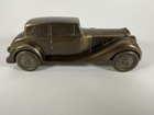 Vintage Banthrico Rolls Royce Cast Metal Coin Bank     7        Bronze Finish
