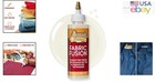 Clear Adhesive Glue For Fabric Crafting  Machine Washable And Non-toxic 4 Oz